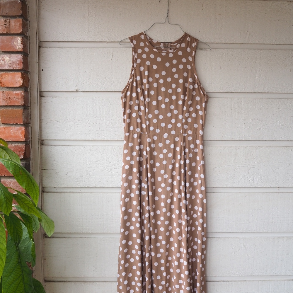 {Vintage} Pretty Woman Polka Dot Dress!